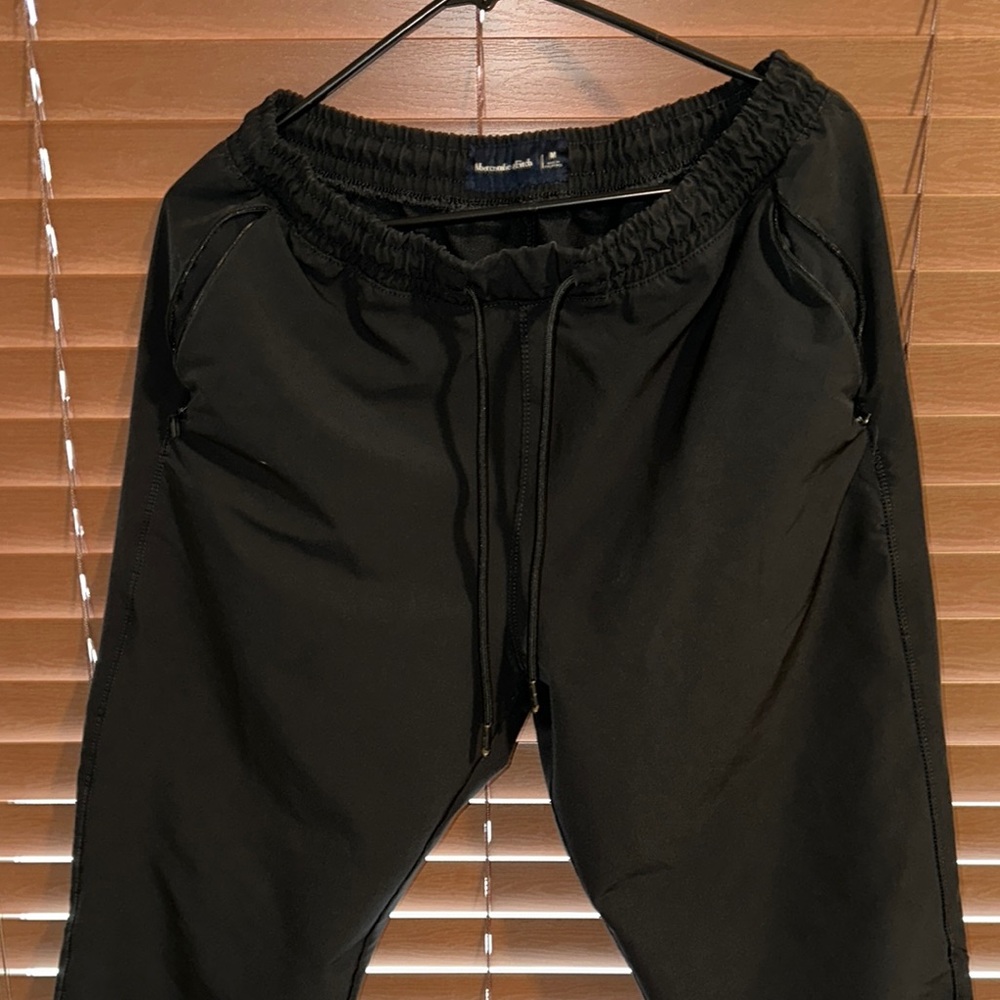 Abercrombie & Fitch black Joggers